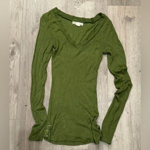 Women’s tight  fitted Derek Heart long sleeve